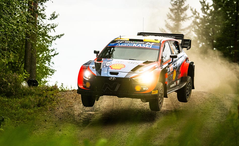 WRC Finland: Tänak leads Lappi by  after Friday | Rallysupport